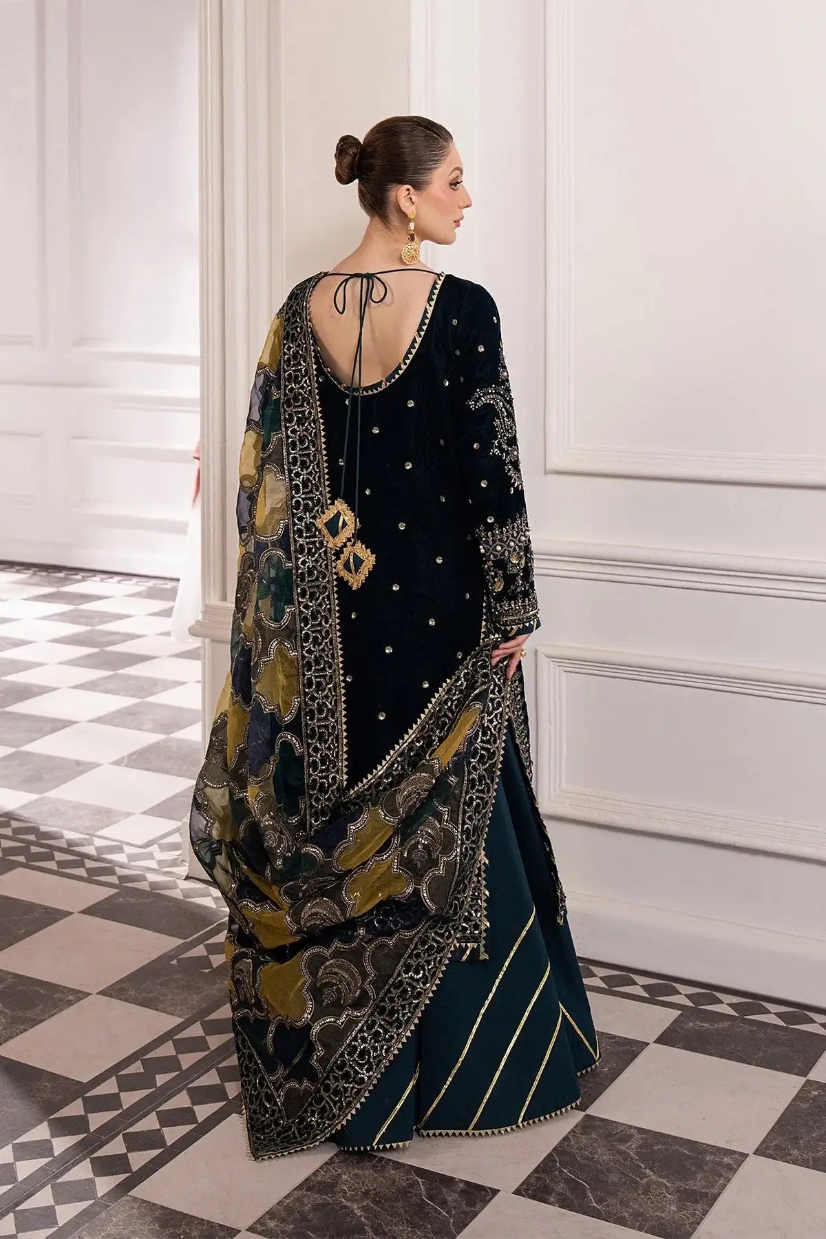 Raeesa Premium | Noirah Velvet | NV-006