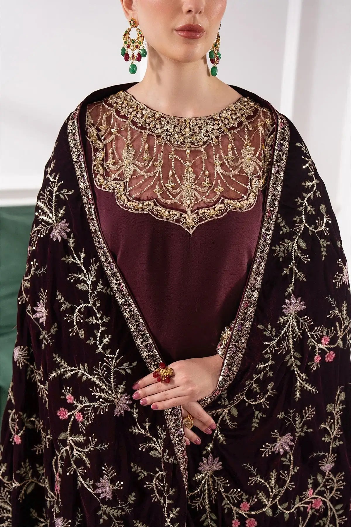 Raeesa Premium | Noirah Velvet | NV-005
