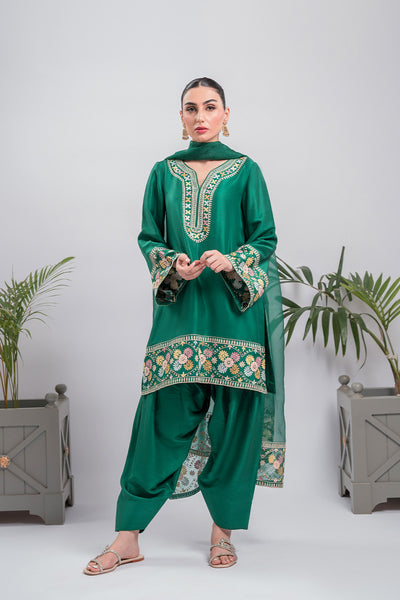 Amna Arshad | Laleh Festive | Jiya - Official Amna Arshad - Agha Fabrics UK