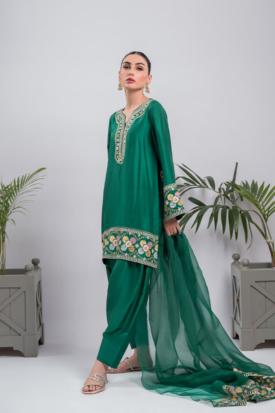 Amna Arshad | Laleh Festive | Jiya - Official Amna Arshad - Agha Fabrics UK