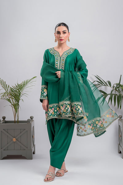 Amna Arshad | Laleh Festive | Jiya - Official Amna Arshad - Agha Fabrics UK