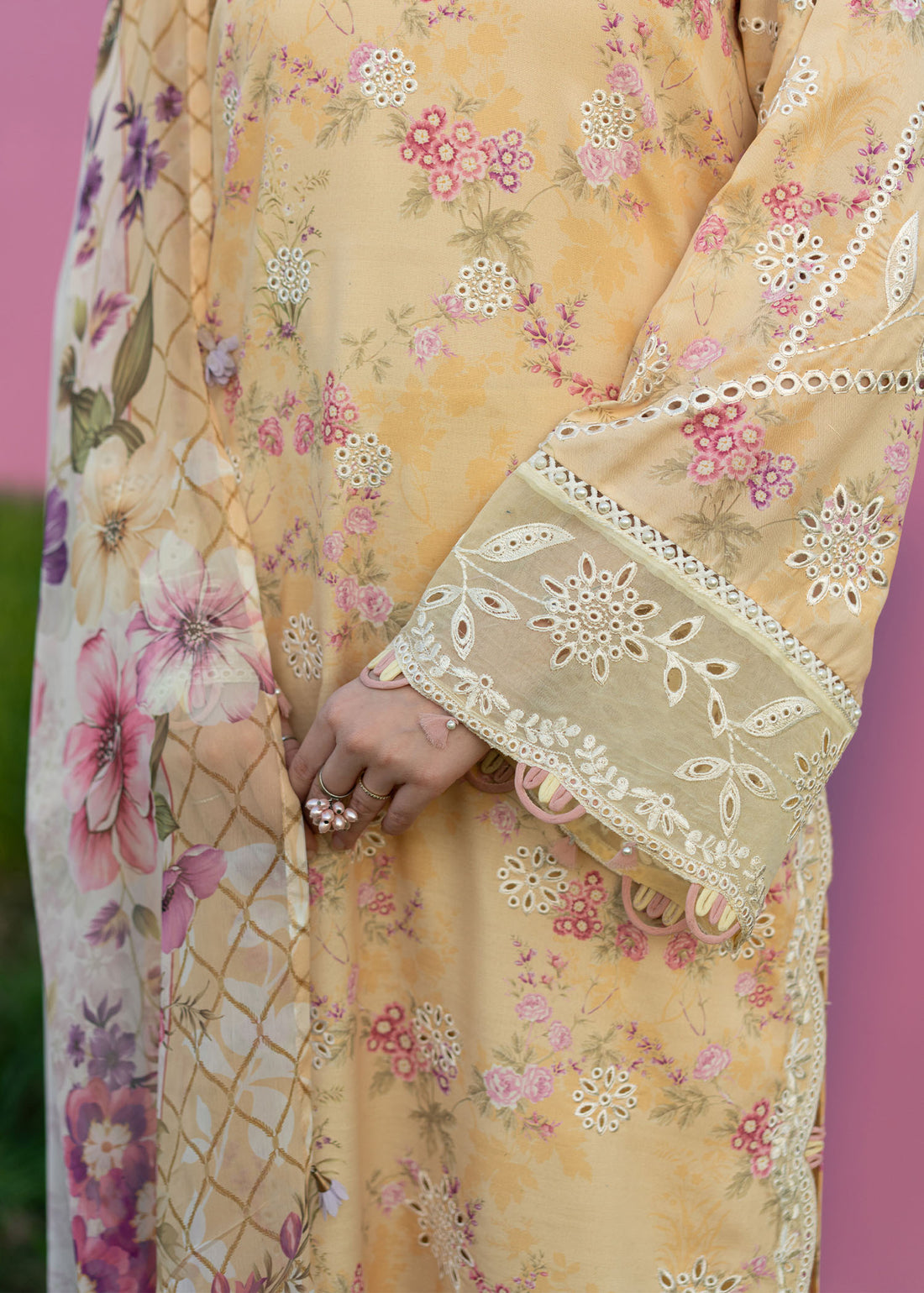 Sardinia | Printkari Lawn Edit 25 | Sunflower