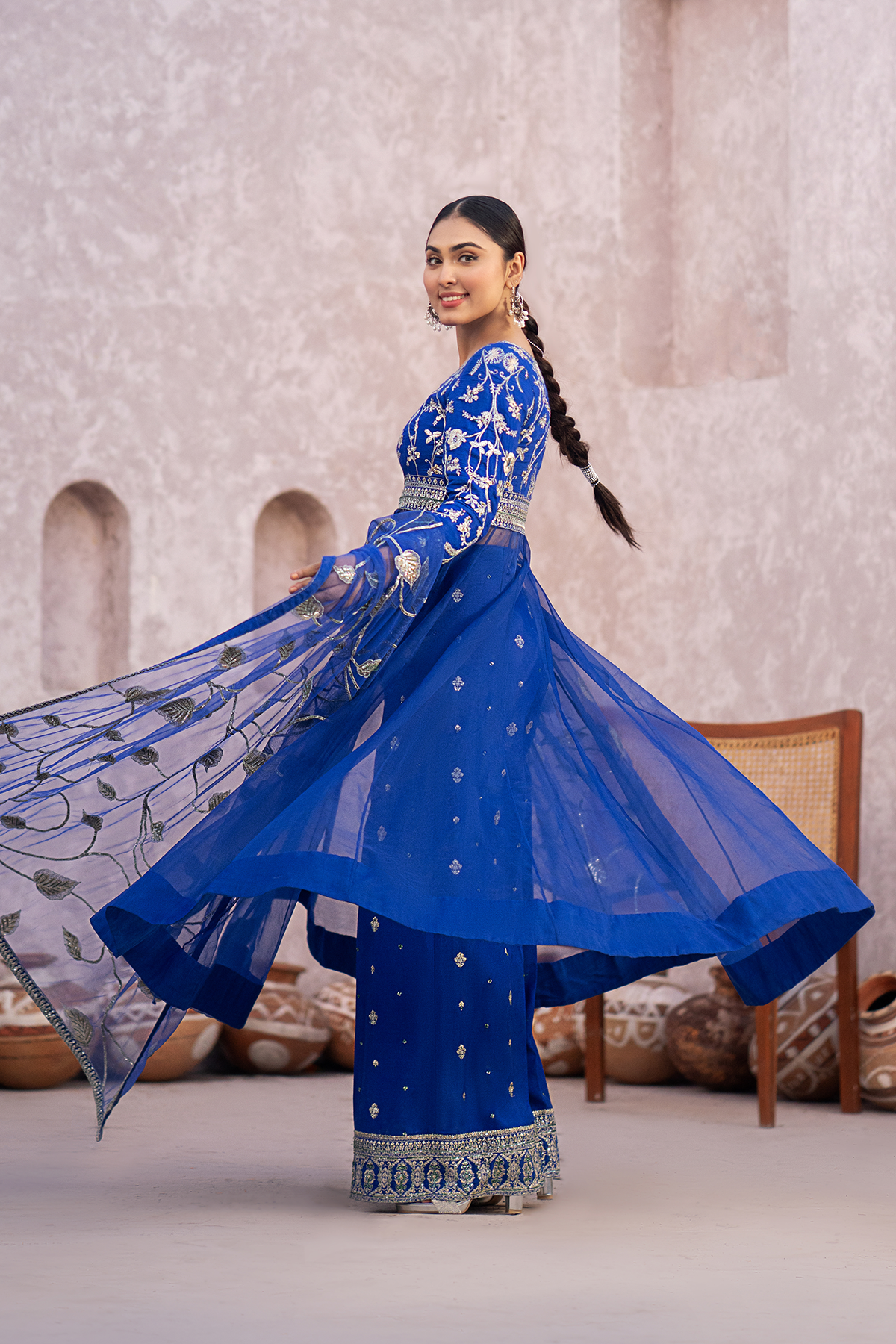 Erum Khan | Sakhiyan Formals | NARGIS - Official Erum Khan - Agha Fabrics UK