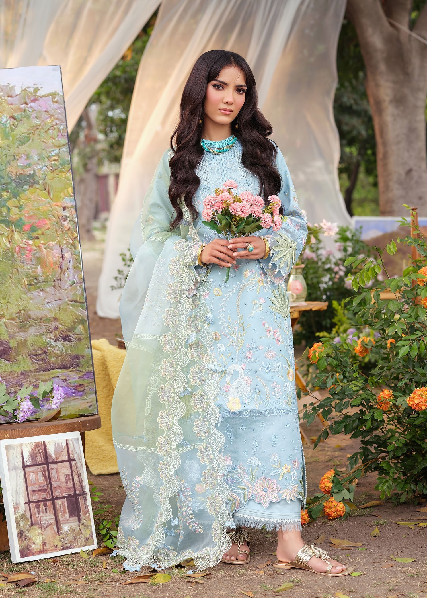 Zarizaa | Echelon Lawn | AZURE