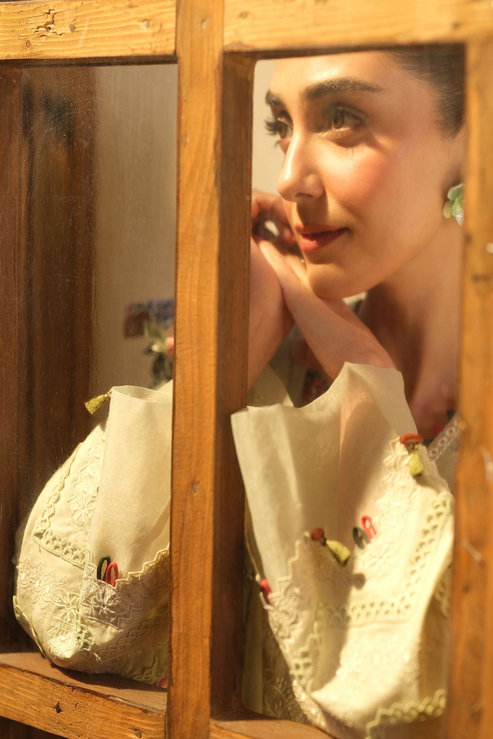 Maryam Hussain | Luxury Lawn 25 | Mint - Official Maryam Hussain - Agha Fabrics UK