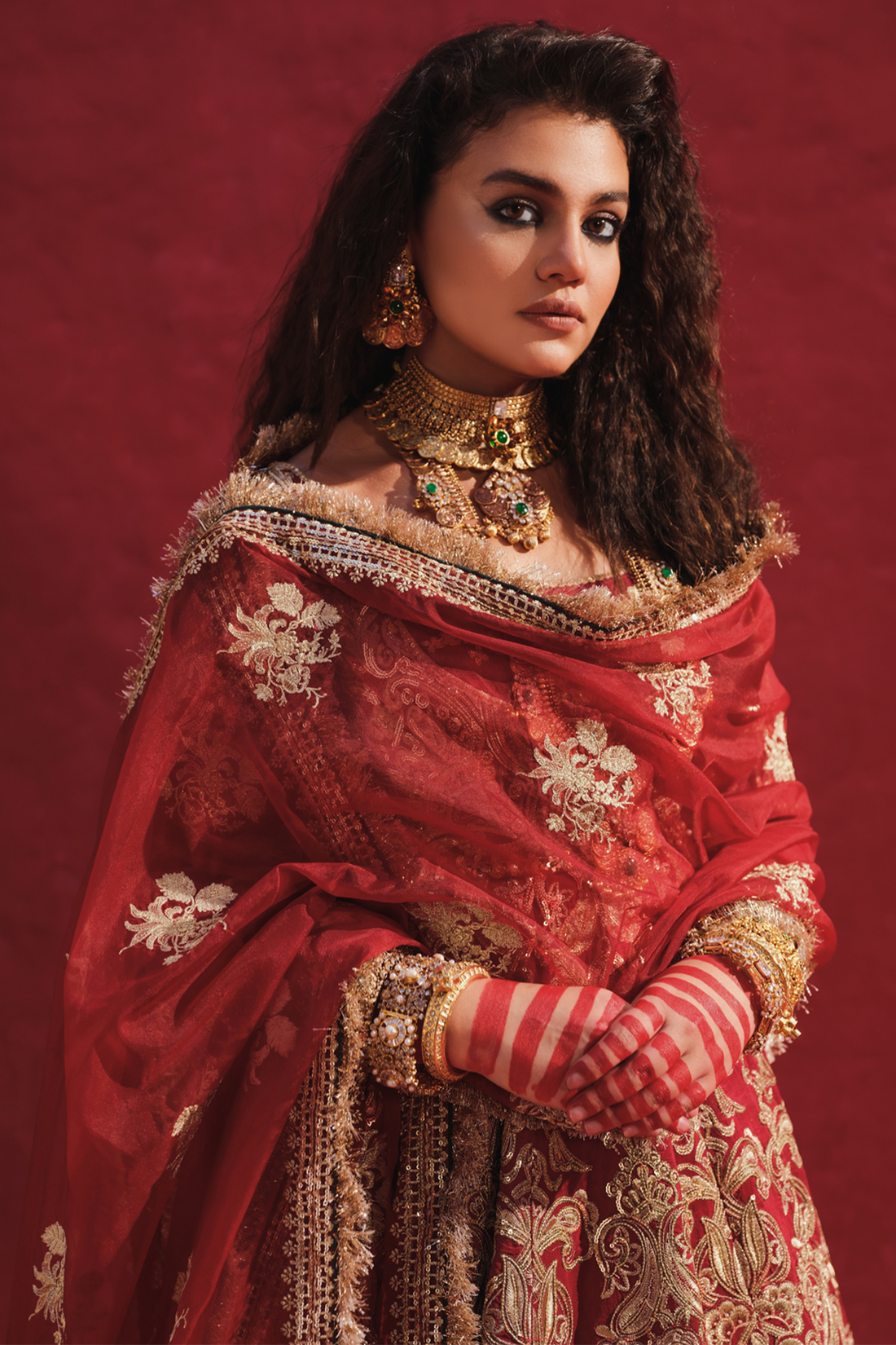 Erum Khan | Laal Rang | NOOR JAHAN - Official Erum Khan - Agha Fabrics UK