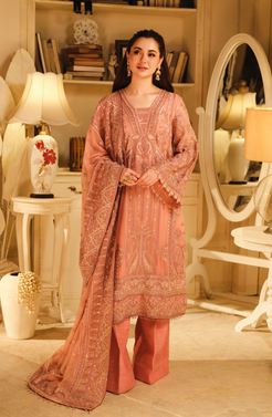 HSY | Rehana Wedding Formal | Mehak ÃÂ¢- Elegant Embroidered Ensemble - Official HSY - Agha Fabrics UK