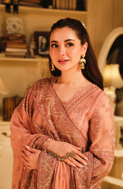 HSY | Rehana Wedding Formal | Mehak ÃÂ¢- Elegant Embroidered Ensemble - Official HSY - Agha Fabrics UK