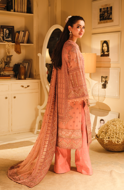 HSY | Rehana Wedding Formal | Mehak ÃÂ¢- Elegant Embroidered Ensemble - Official HSY - Agha Fabrics UK