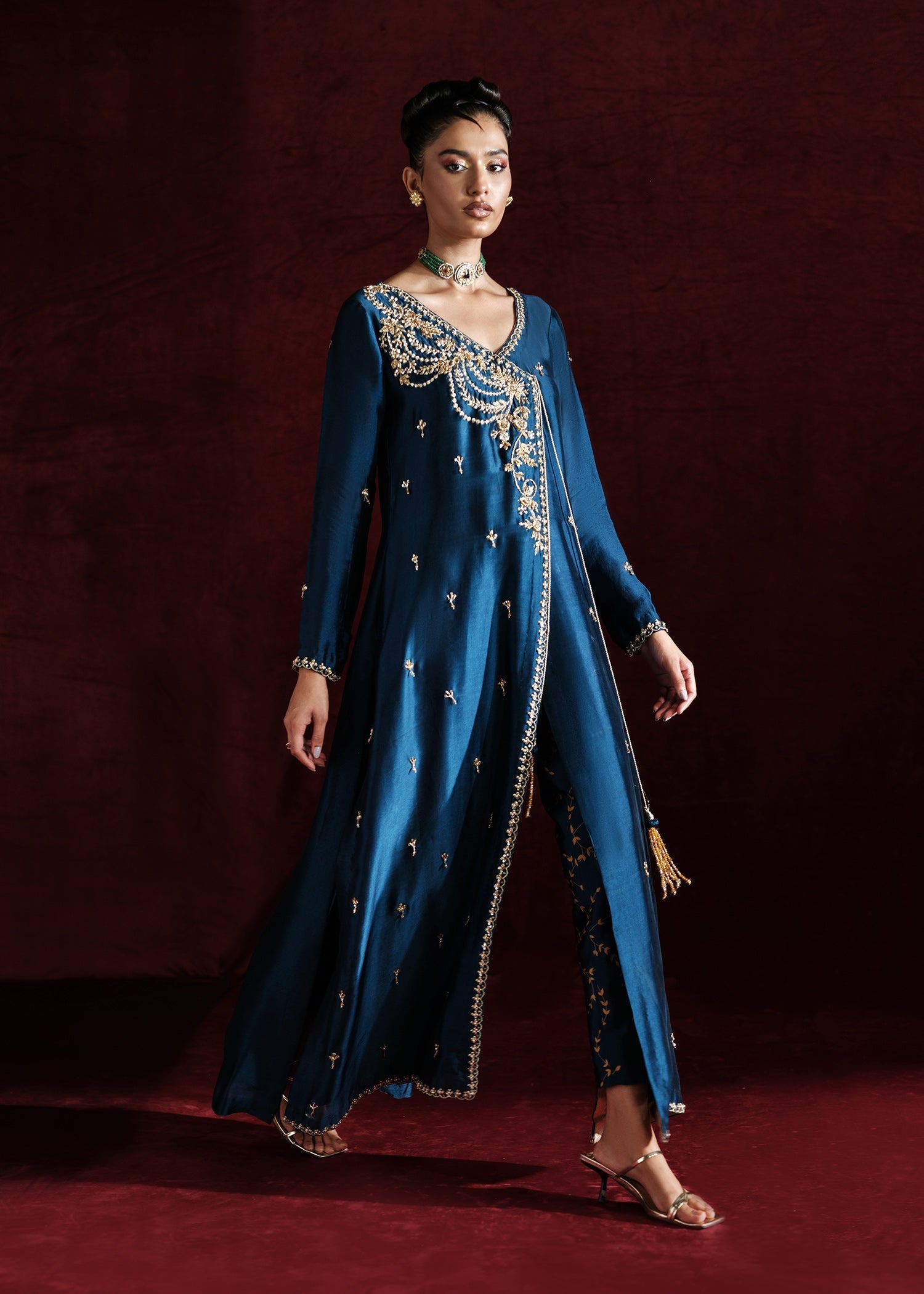 Mahum Asad | Soiree Formals | Marine