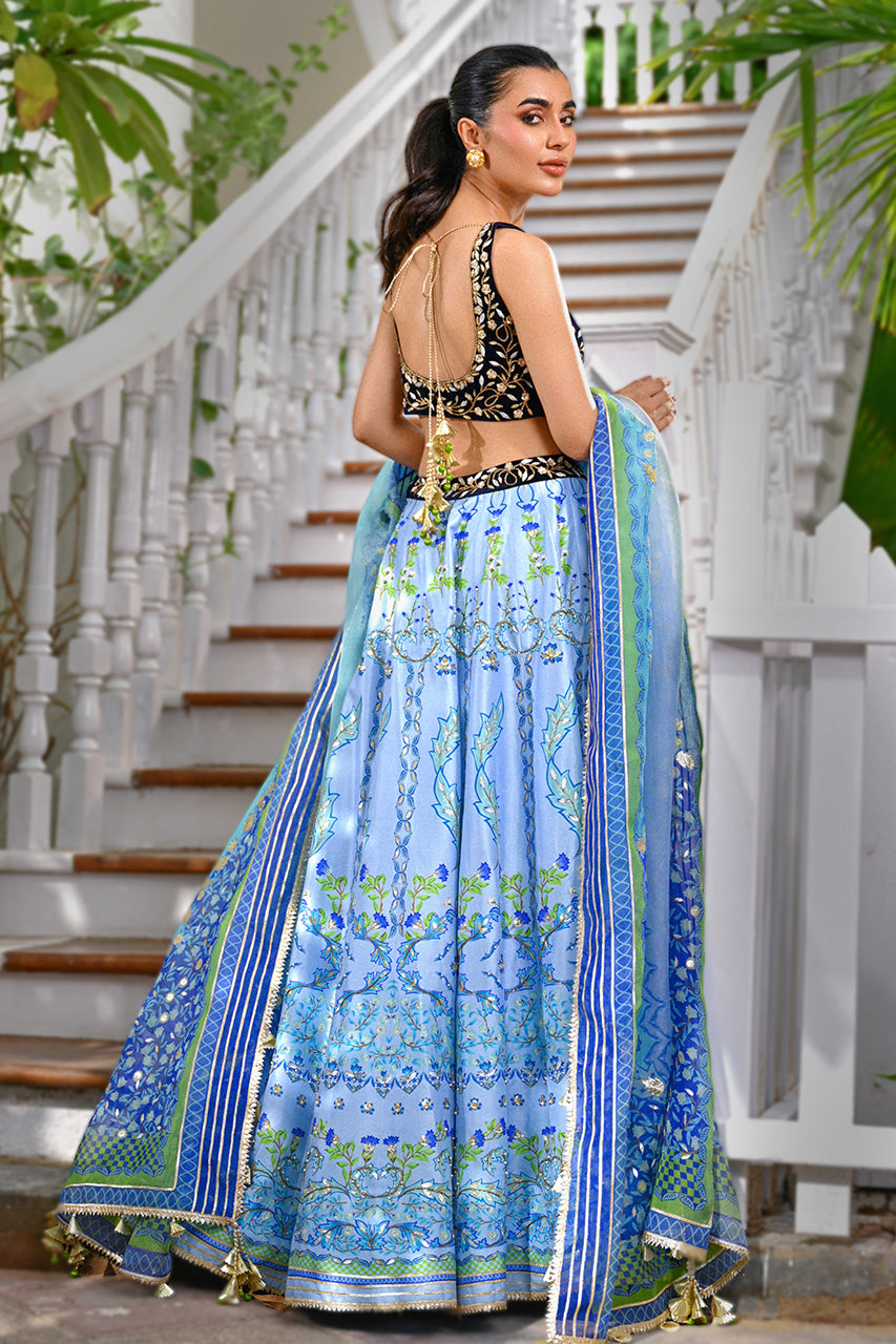 Sania Maskatiya | Fall Festive Glimmer | Jade