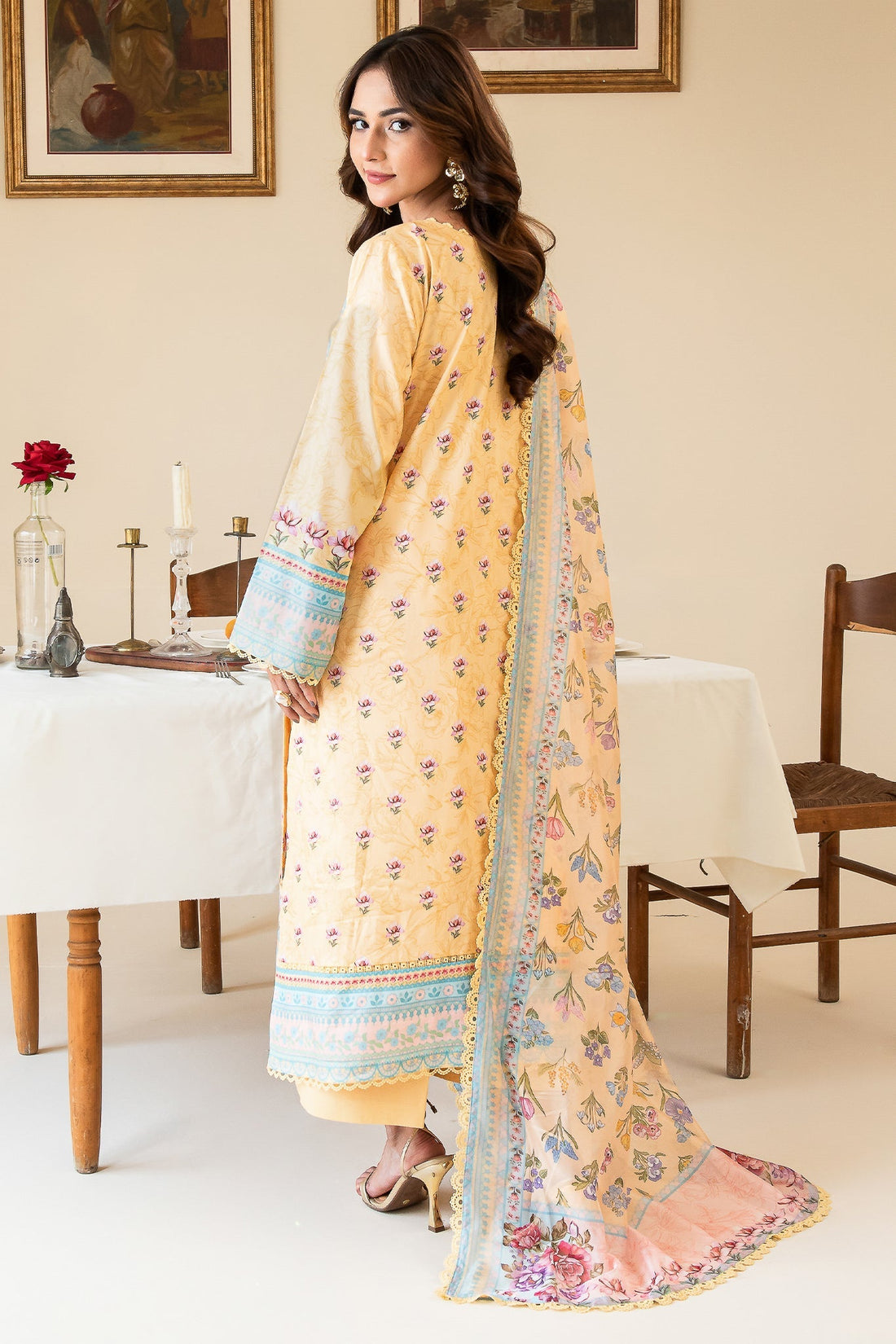 Faiza Faisal | Serene Lawn 24 | ANNE - Official Faiza Faisal - Agha Fabrics UK