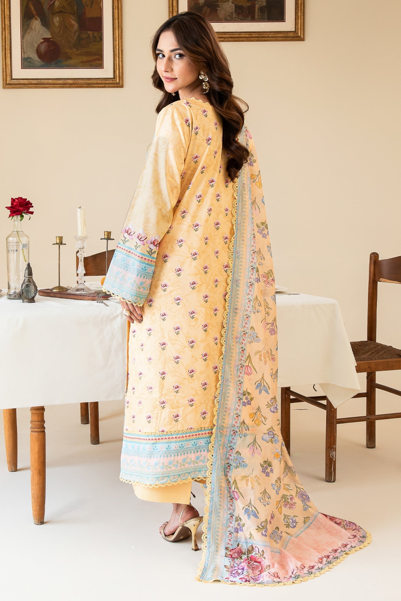 Faiza Faisal | Serene Lawn 24 | ANNE - Official Faiza Faisal - Agha Fabrics UK