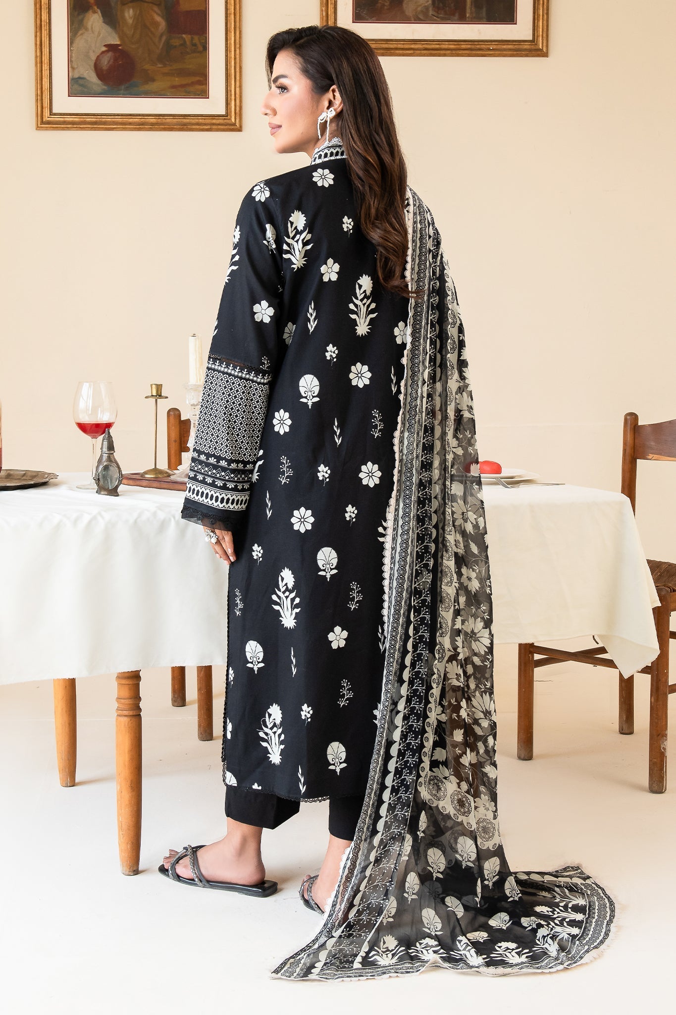 Faiza Faisal | Serene Lawn 24 | ELISE - Official Faiza Faisal - Agha Fabrics UK