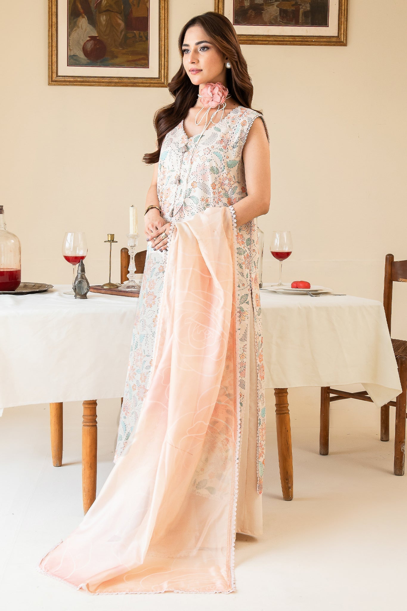 Faiza Faisal | Serene Lawn 24 | LEA - Official Faiza Faisal - Agha Fabrics UK