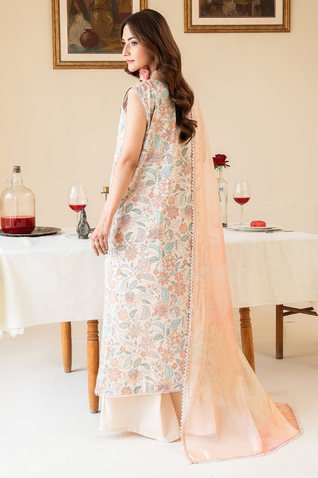 Faiza Faisal | Serene Lawn 24 | LEA - Official Faiza Faisal - Agha Fabrics UK