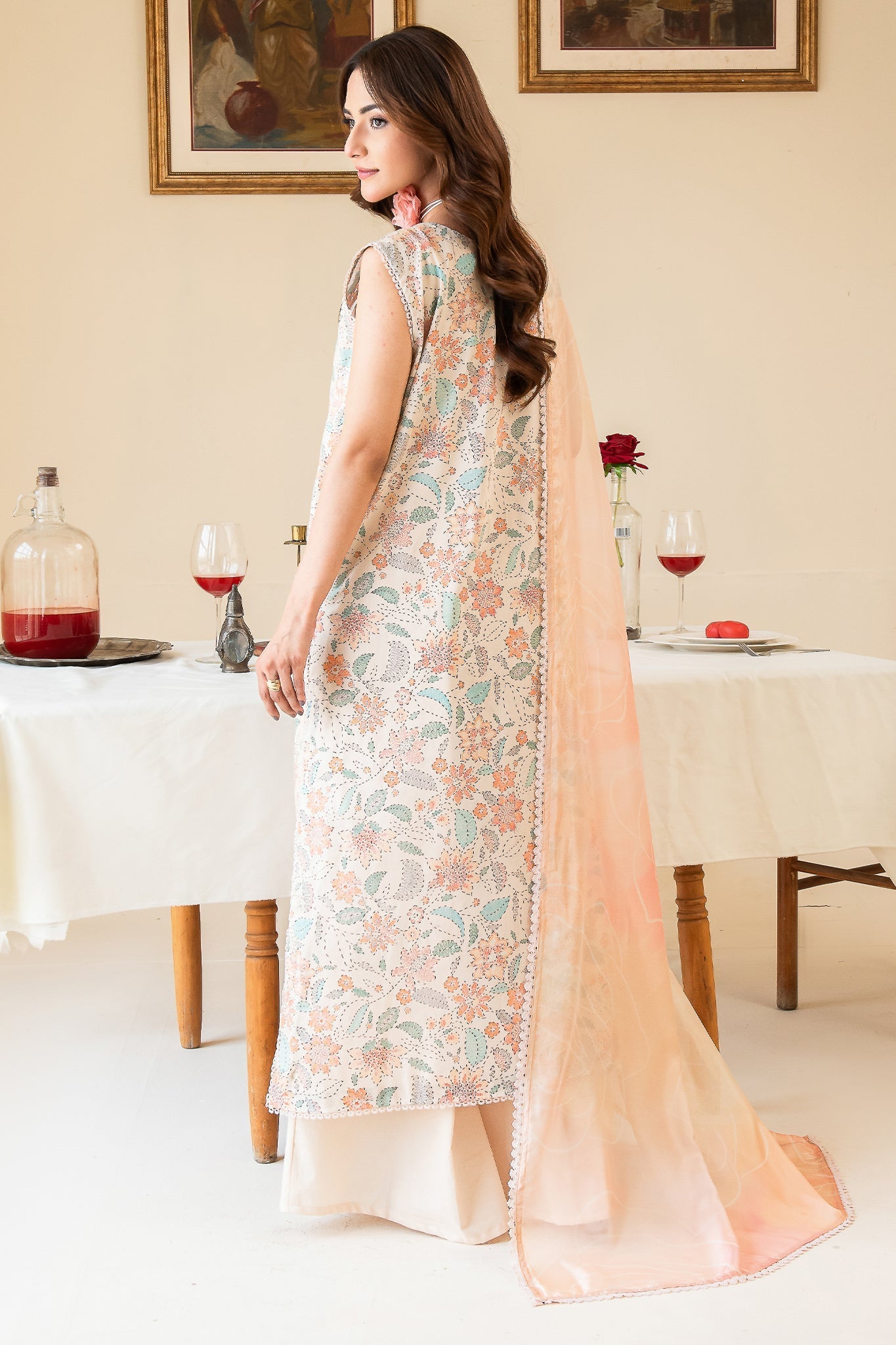 Faiza Faisal | Serene Lawn 24 | LEA - Official Faiza Faisal - Agha Fabrics UK