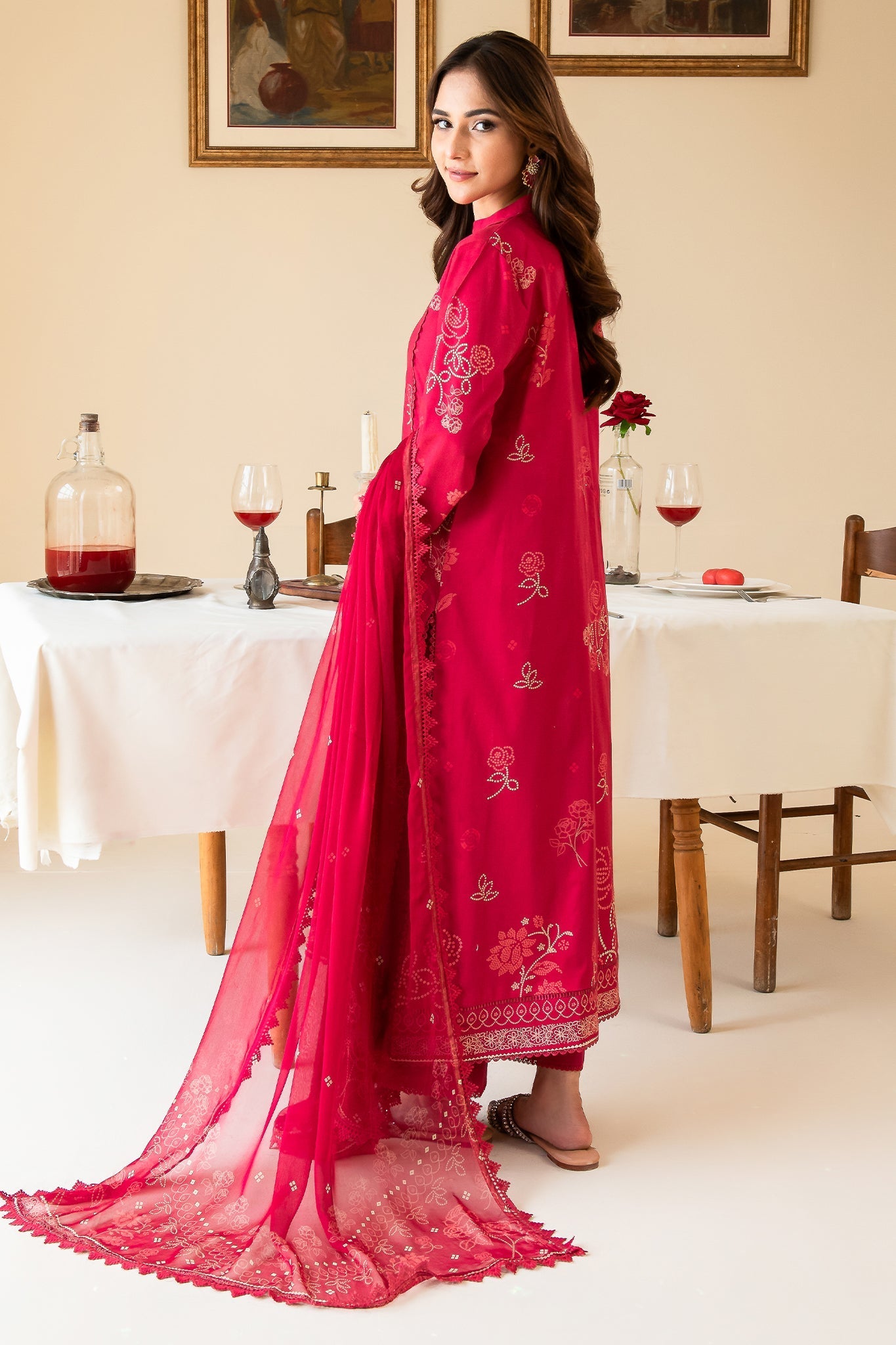 Faiza Faisal | Serene Lawn 24 | EVE - Official Faiza Faisal - Agha Fabrics UK