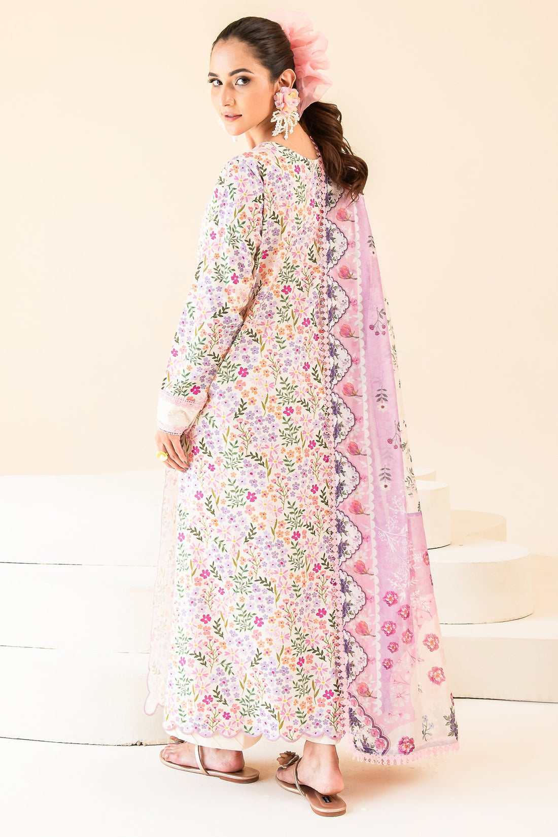 Faiza Faisal | Serene Lawn 24 | MARIE - Official Faiza Faisal - Agha Fabrics UK