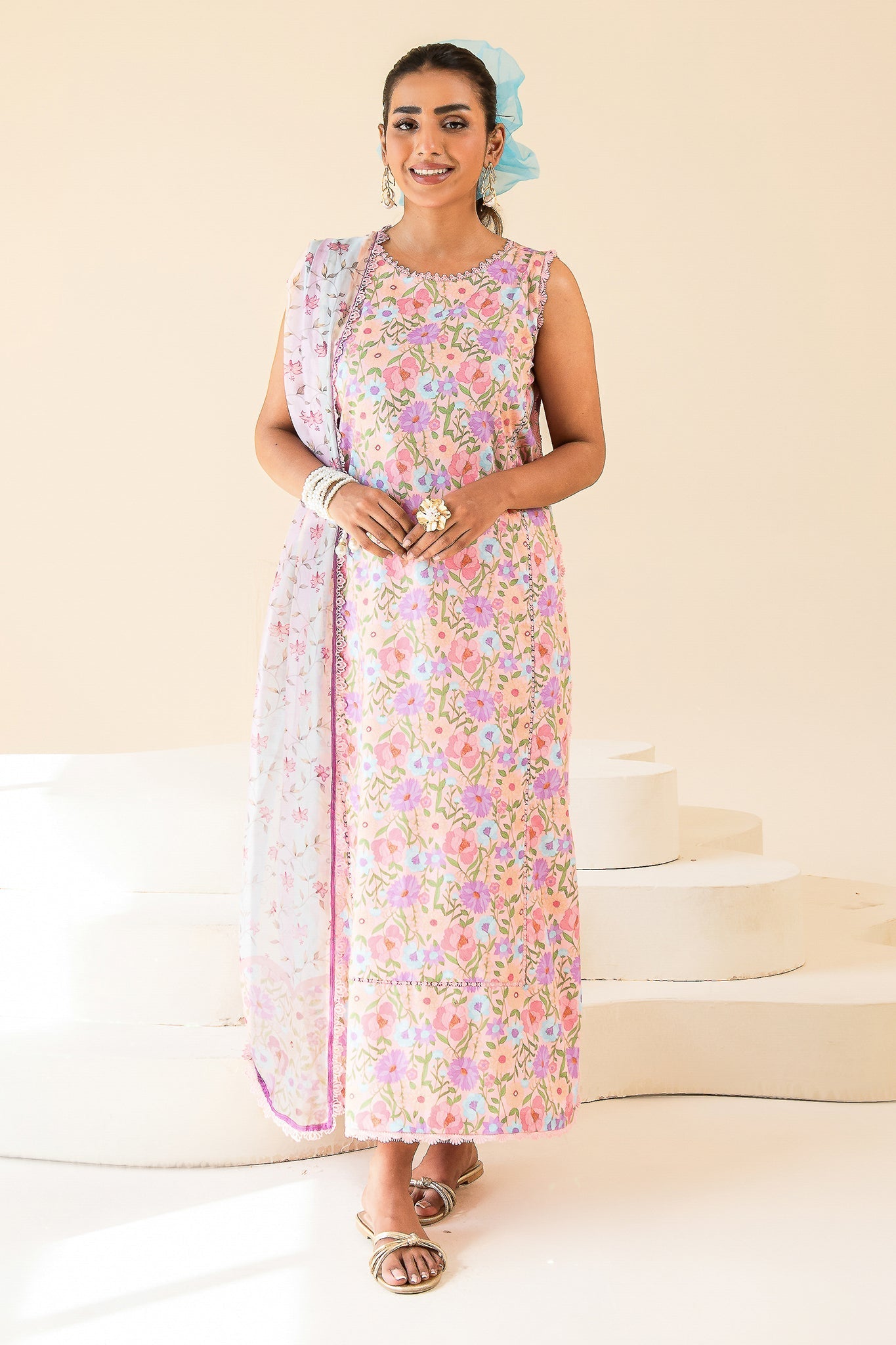 Faiza Faisal | Serene Lawn 24 | CLARIE - Official Faiza Faisal - Agha Fabrics UK