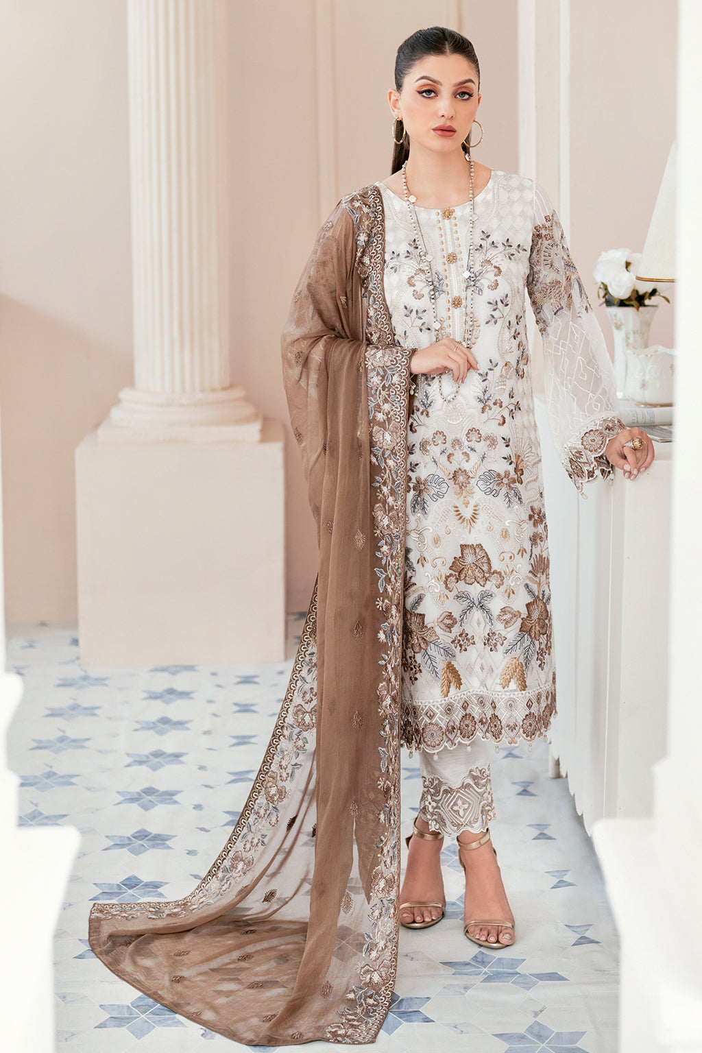 Ramsha | Rangoon Chiffon Collection 24 | D-911
