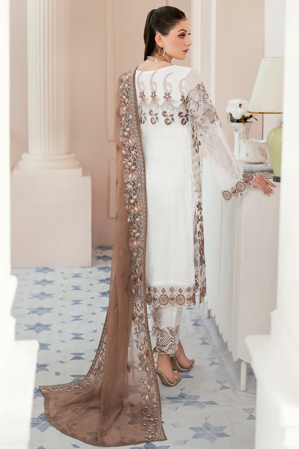 Ramsha | Rangoon Chiffon Collection 24 | D-911