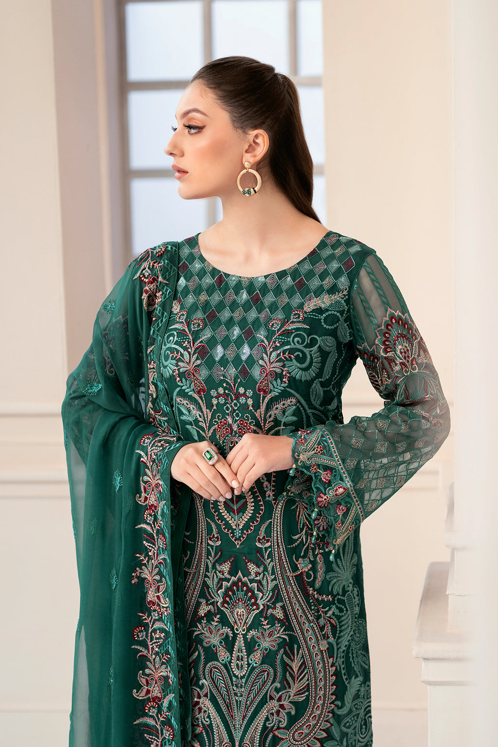 Ramsha | Rangoon Chiffon Collection 24 | D-908