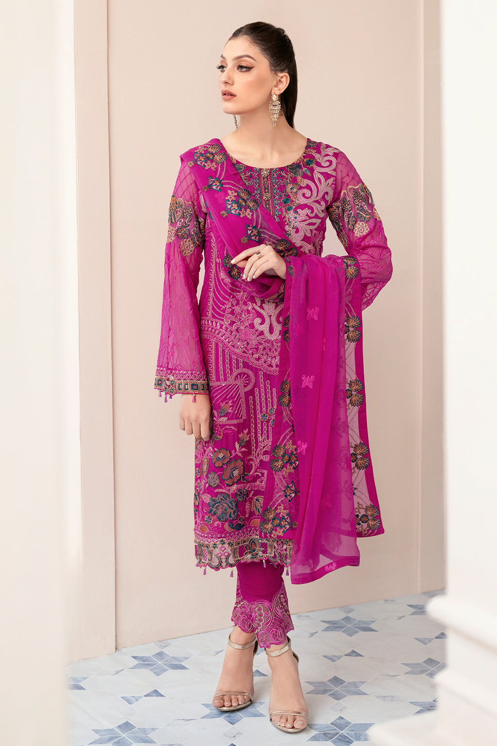 Ramsha | Rangoon Chiffon Collection 24 | D-912