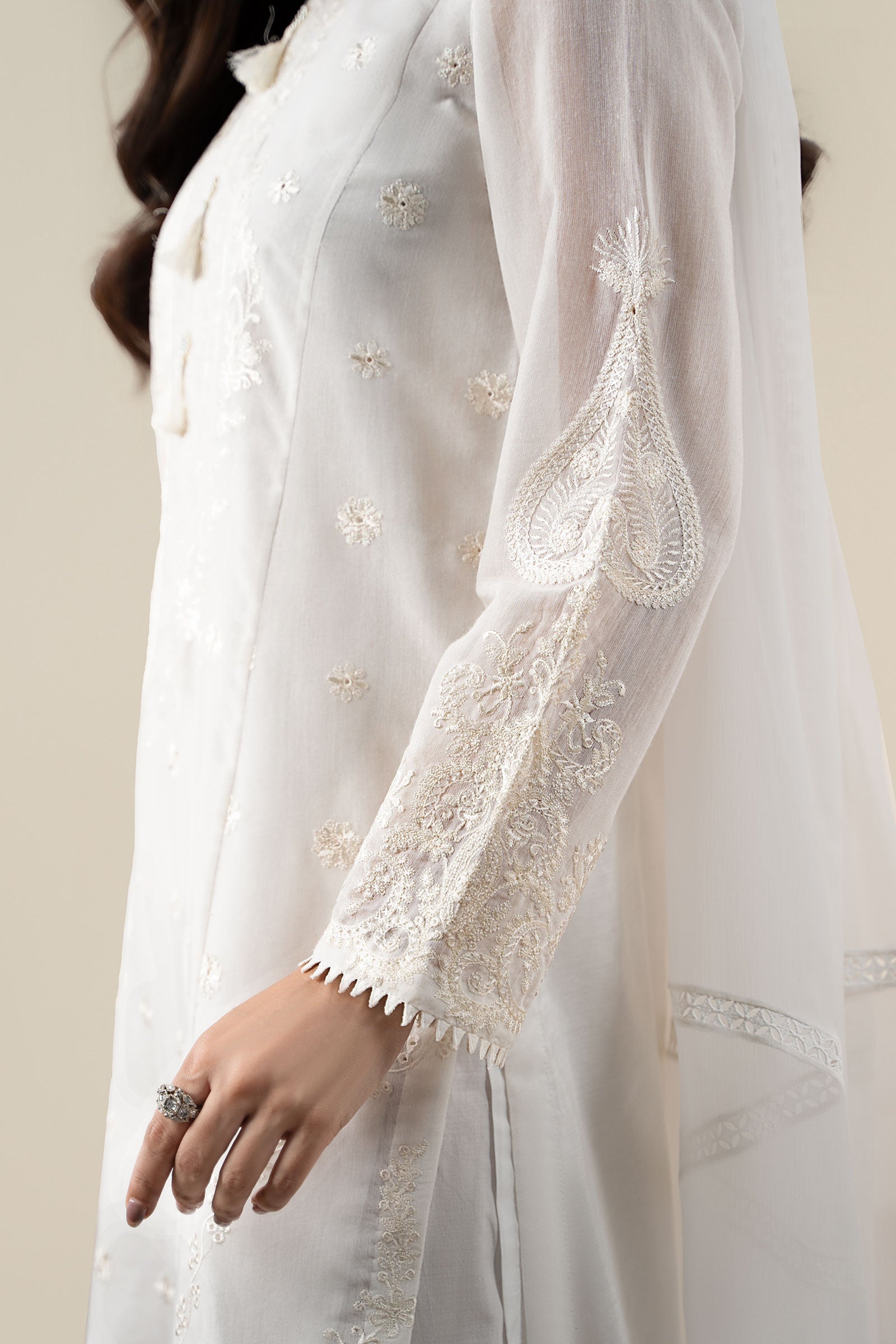 Maria B | Pre Fall 25 | Paper Cotton Suit 07 - Official Maria B - Agha Fabrics UK