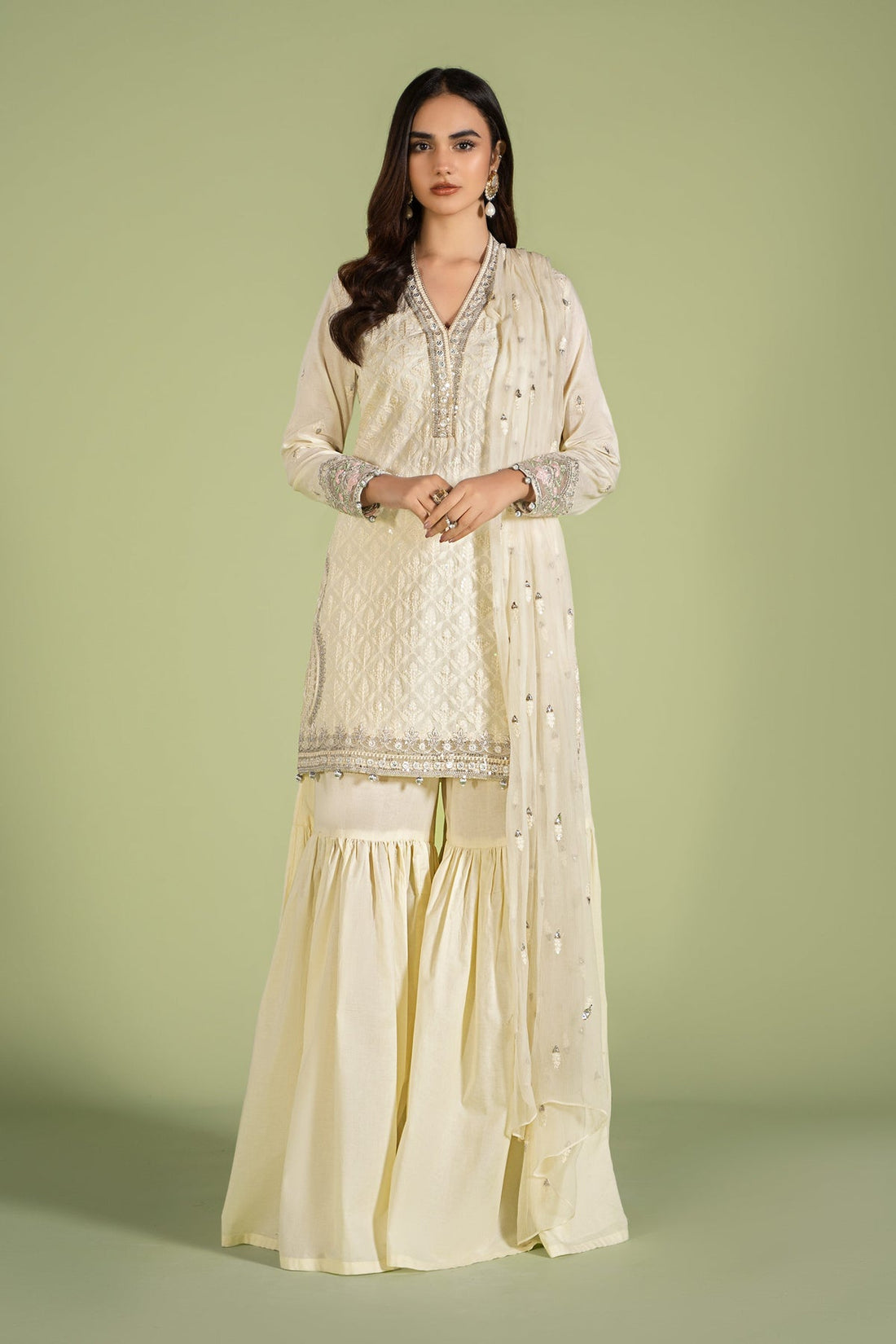Maria B | Casual Pret 2024 | DW-EF24-11 -  Maria B Casuals -  Agha Fabrics