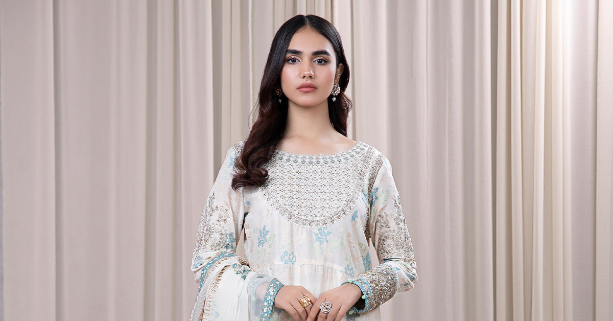 Maria B | Casual Pret 2024 | DW-EF24-56 -  Maria B Casuals -  Agha Fabrics