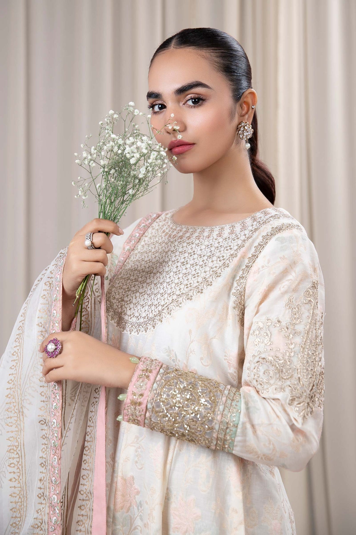 Maria B | Casual Pret 2024 | DW-EF24-56A -  Maria B Casuals -  Agha Fabrics