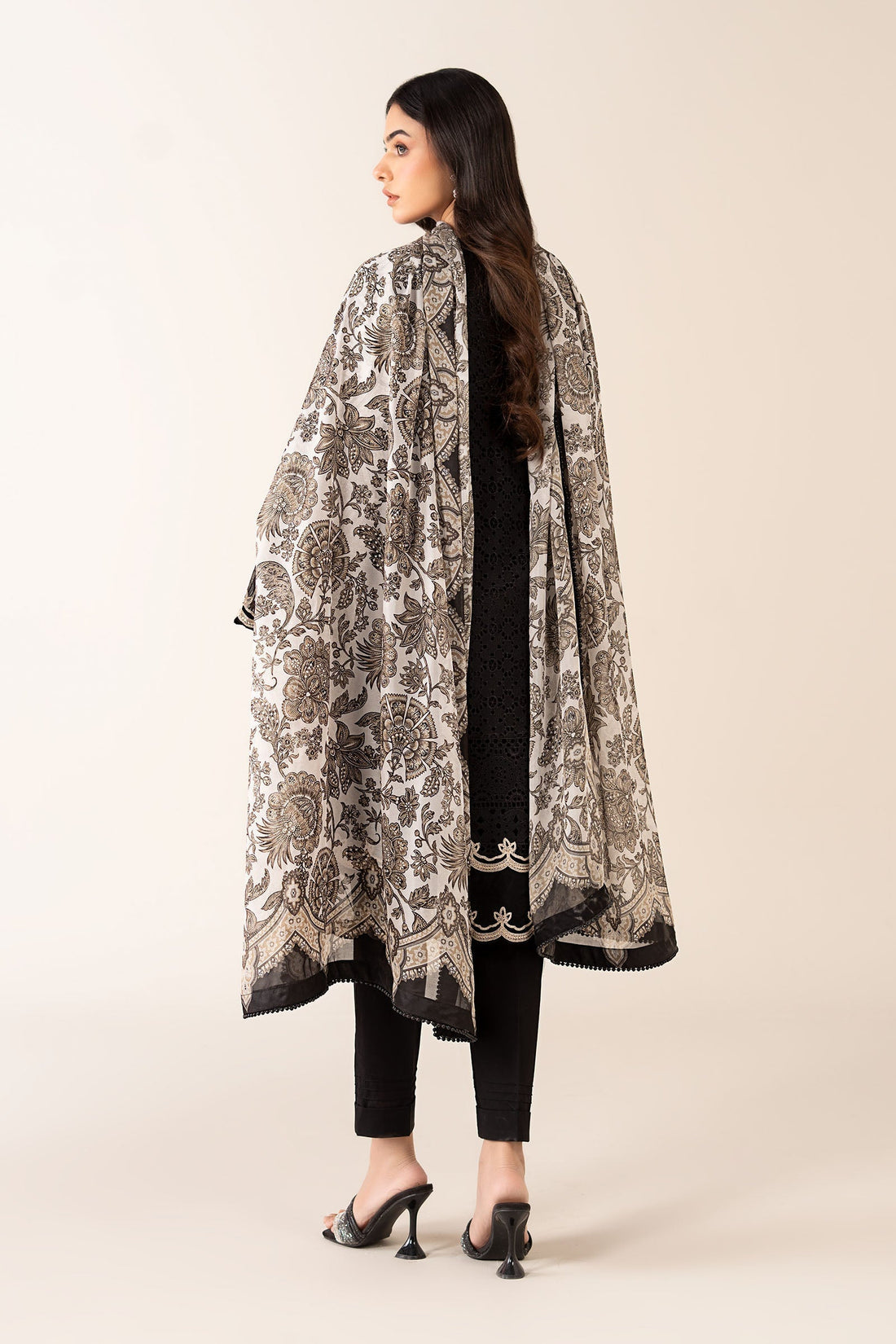 Maria B | Pre Fall 25 | Chiffon Suit 06 - Official Maria B - Agha Fabrics UK