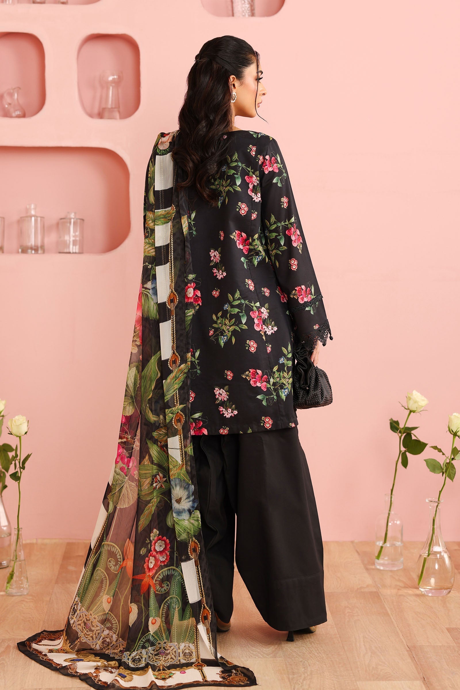 Maria B | Pre Fall 25 | Cotton Suit 10 - Official Maria B - Agha Fabrics UK