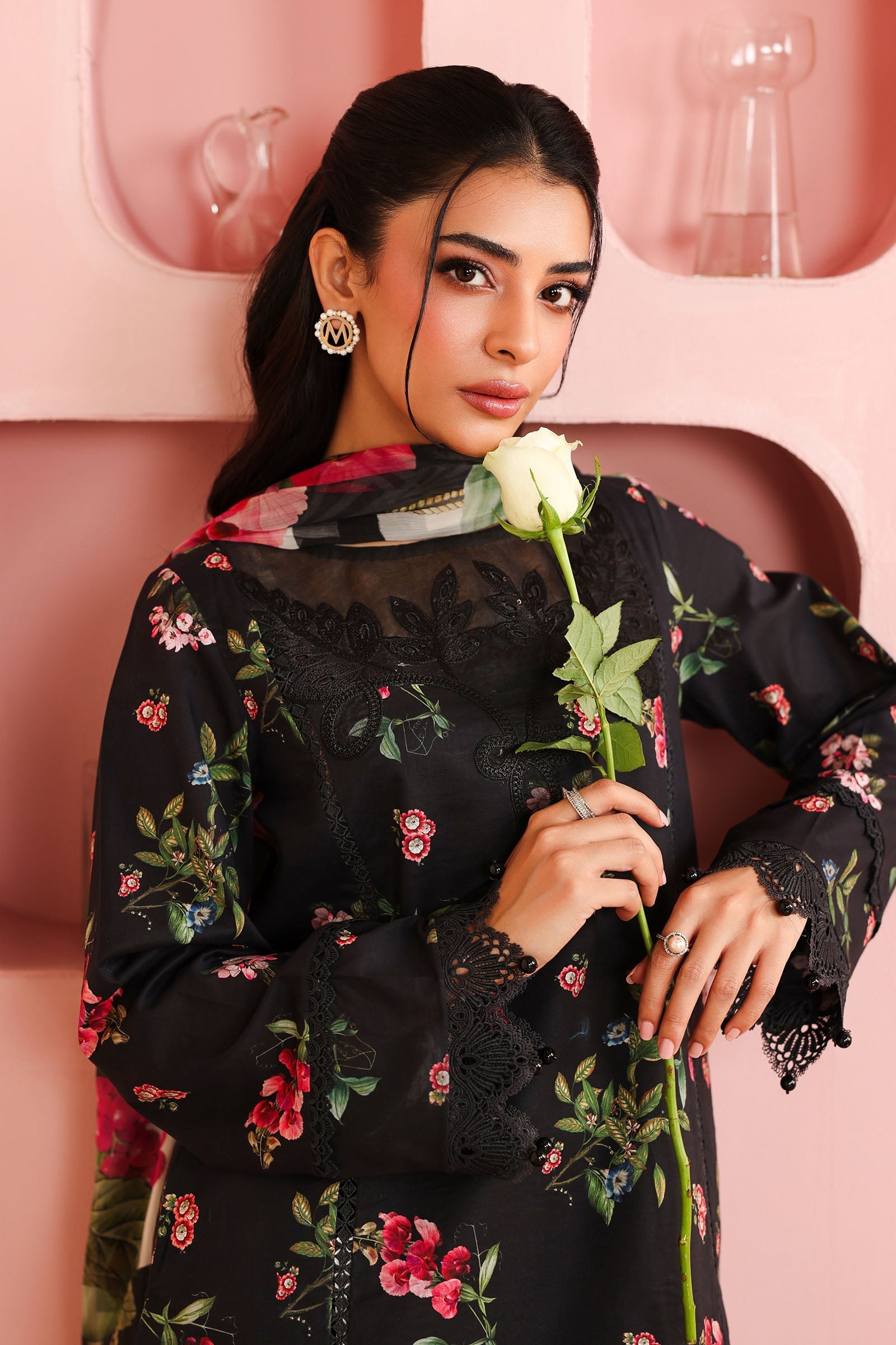 Maria B | Pre Fall 25 | Cotton Suit 10 - Official Maria B - Agha Fabrics UK