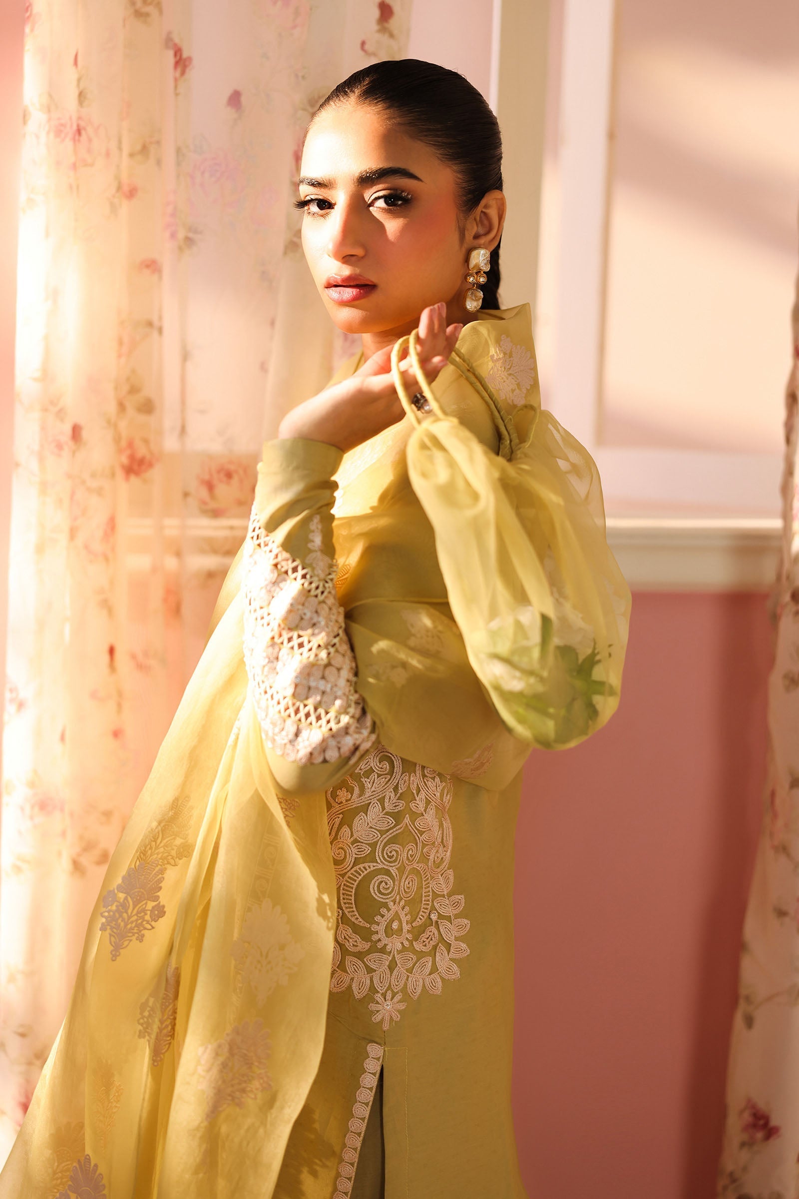 Maria B | Pre Fall Dresses | 3 Piece Embroidered Dobby Suit MM - Official Maria B - Agha Fabrics UK