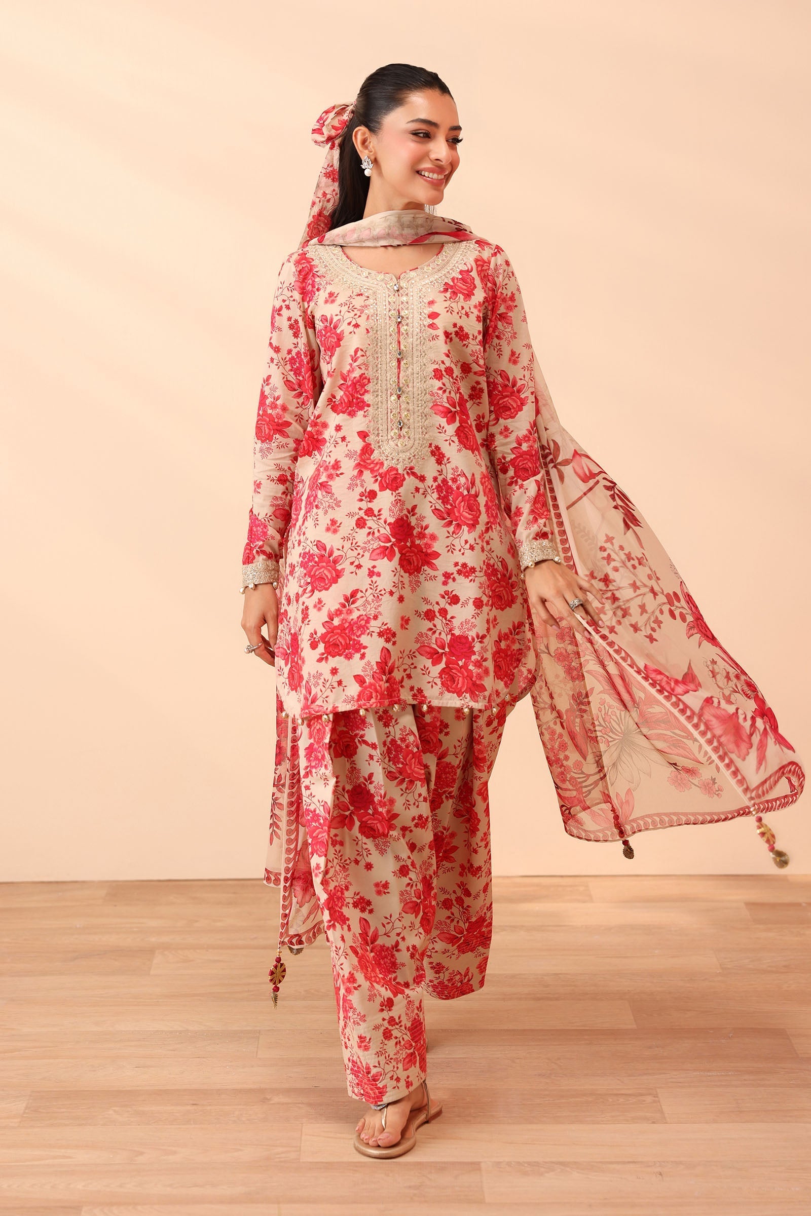 Maria B | Pre Fall 25 | Lawn Suit 11 - Official Maria B - Agha Fabrics UK