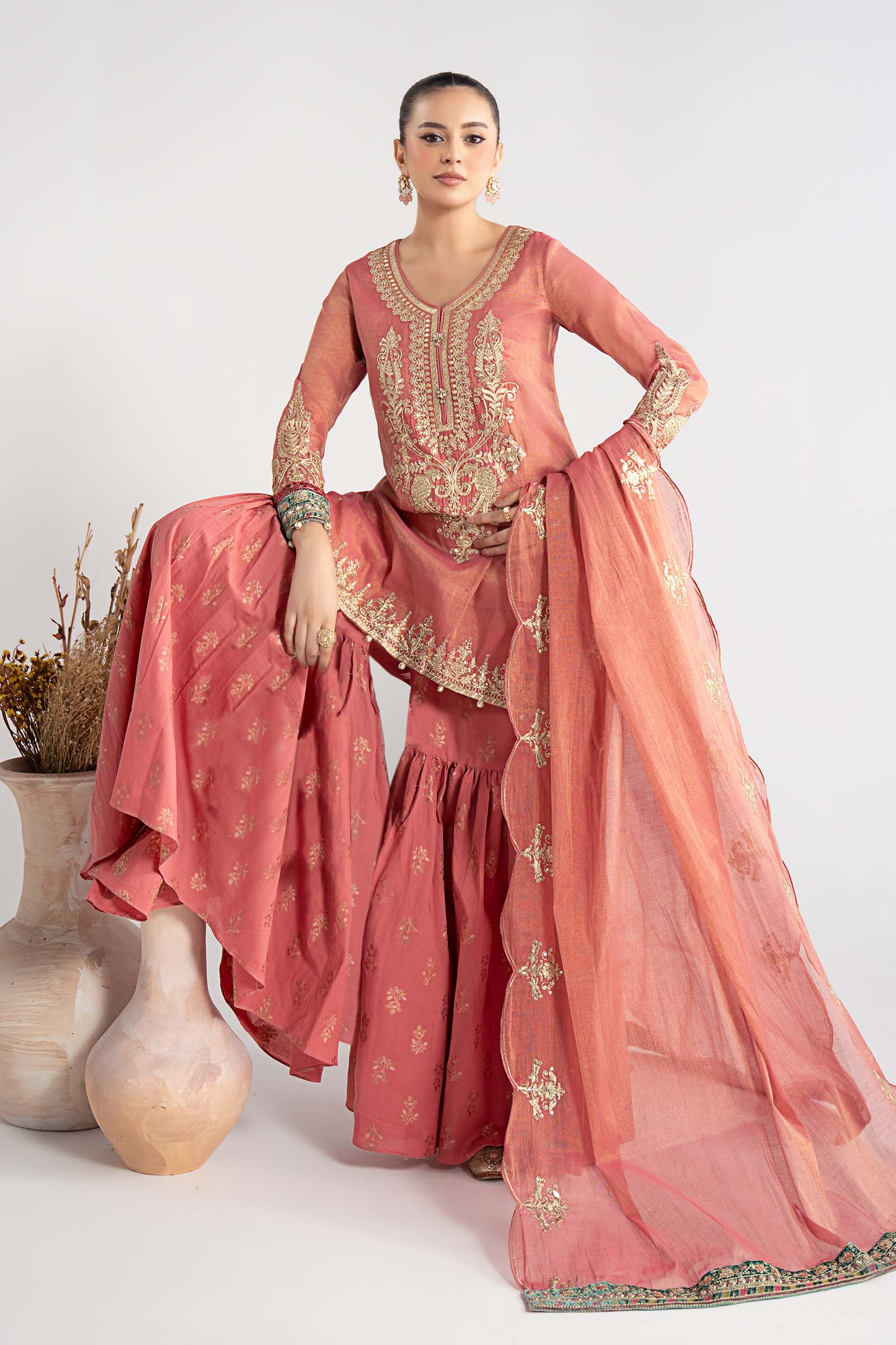 Maria B | Luxury Winter Pret 25 | DW-W25-01-Pink