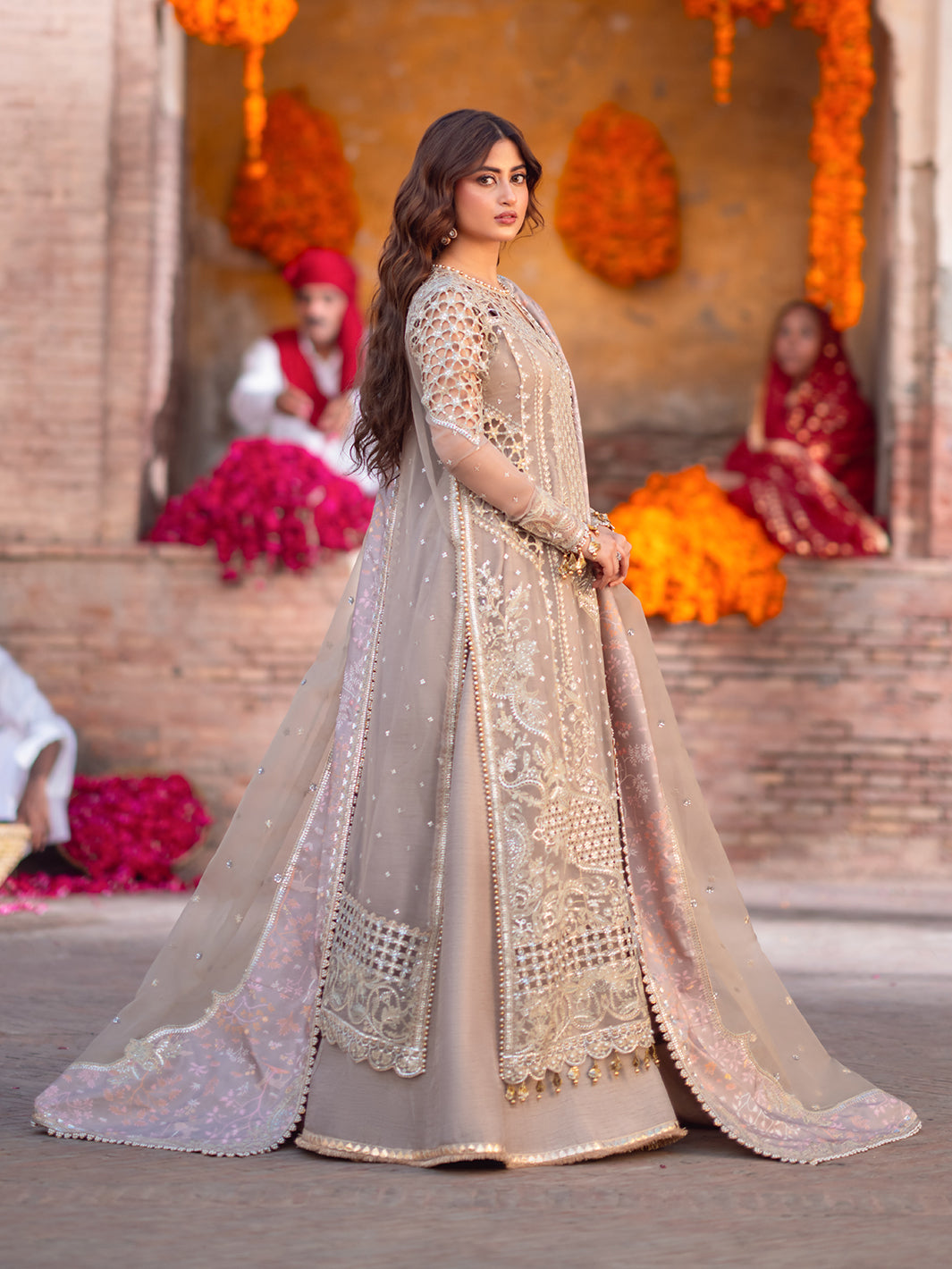 Bin Ilyas | Sona Gachi Luxury Formals | D-601 - Official Bin Ilyas - Agha Fabrics UK