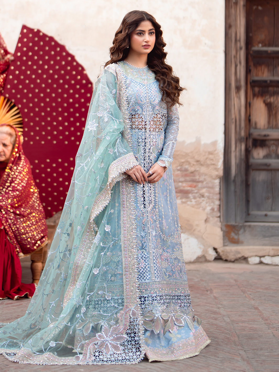 Bin Ilyas | Sona Gachi Luxury Formals | D-602 - Official Bin Ilyas - Agha Fabrics UK