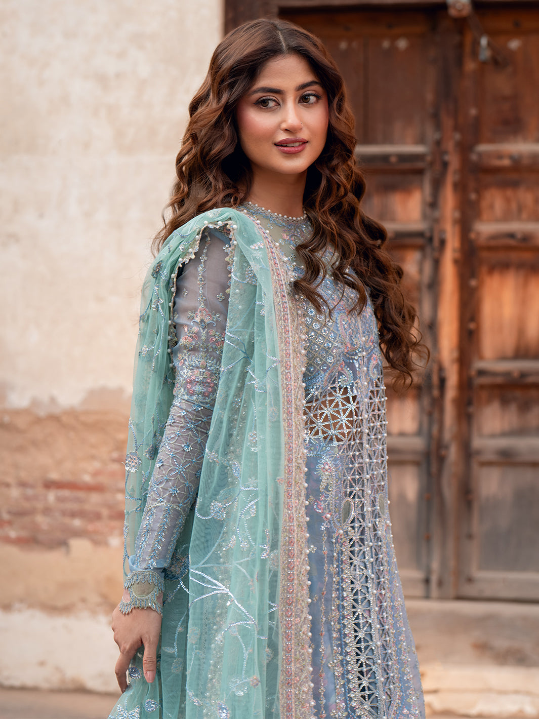 Bin Ilyas | Sona Gachi Luxury Formals | D-602 - Official Bin Ilyas - Agha Fabrics UK