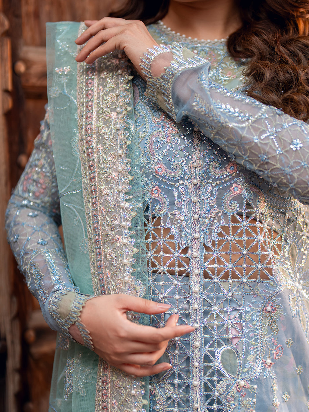 Bin Ilyas | Sona Gachi Luxury Formals | D-602 - Official Bin Ilyas - Agha Fabrics UK