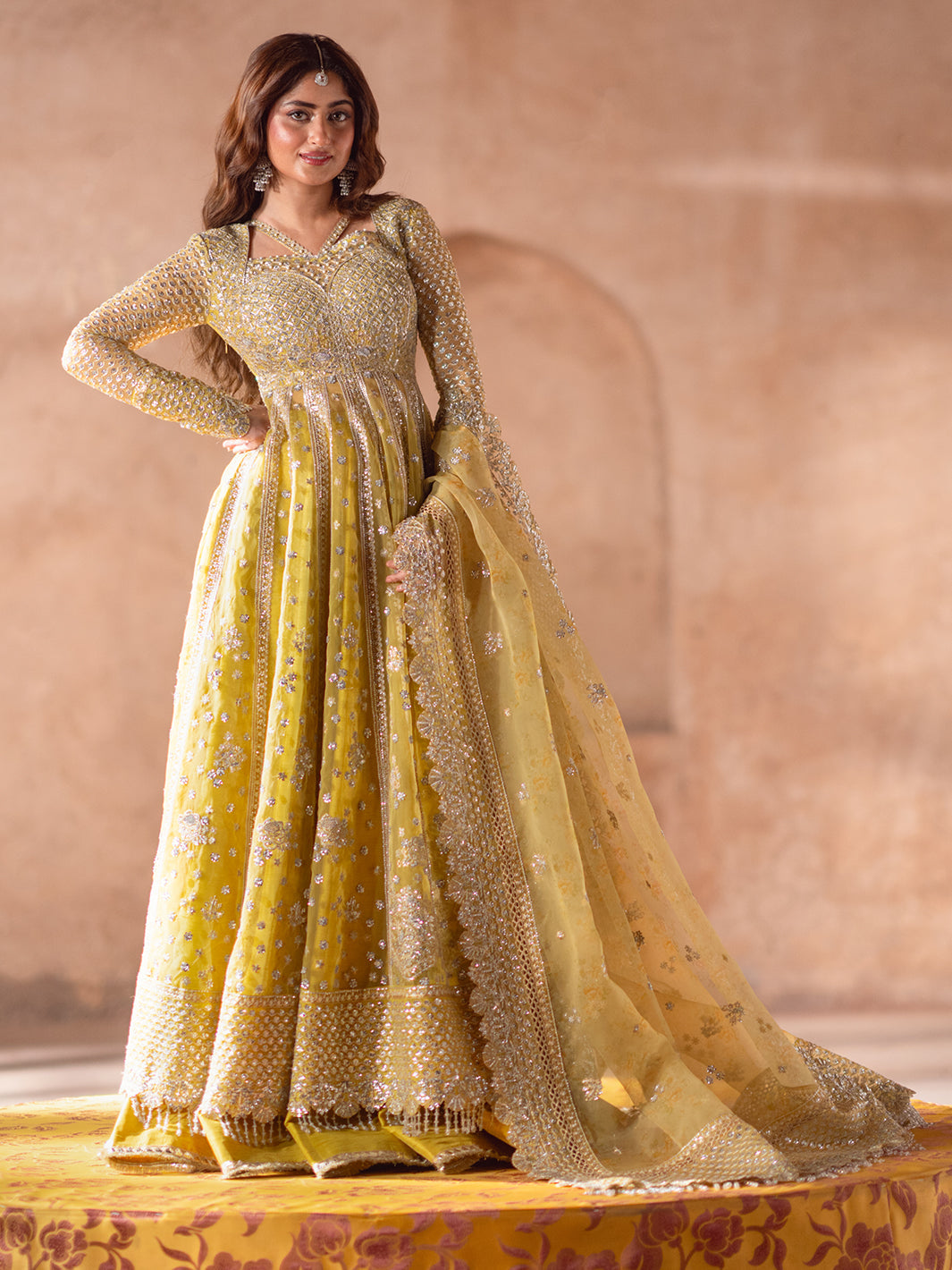 Bin Ilyas | Sona Gachi Luxury Formals | D-606 - Official Bin Ilyas - Agha Fabrics UK