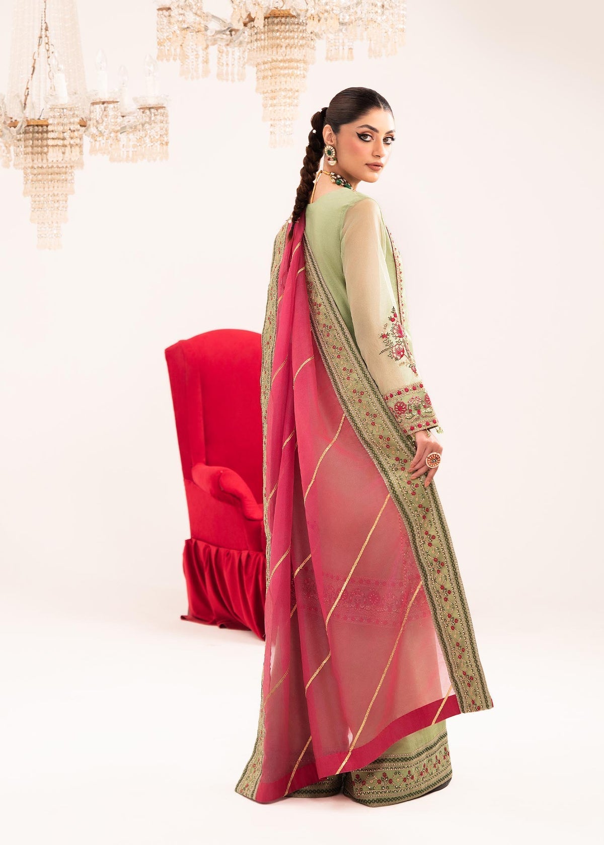 Dastoor | Sajni Luxury Eid Collection 24 | Zatooni - Official Dastoor - Agha Fabrics UK