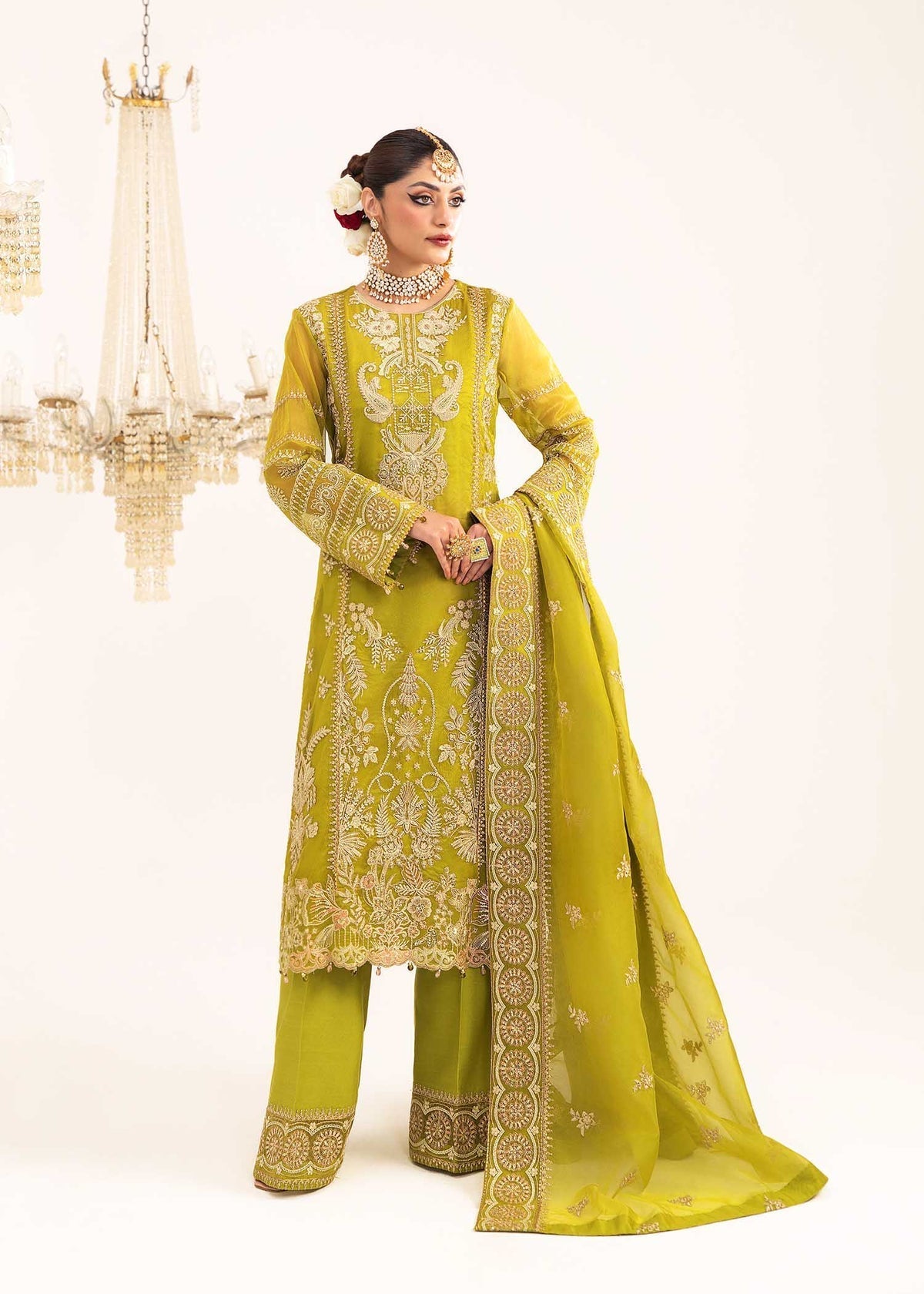 Dastoor | Sajni Luxury Eid Collection 24 | Yaqoot - Official Dastoor - Agha Fabrics UK