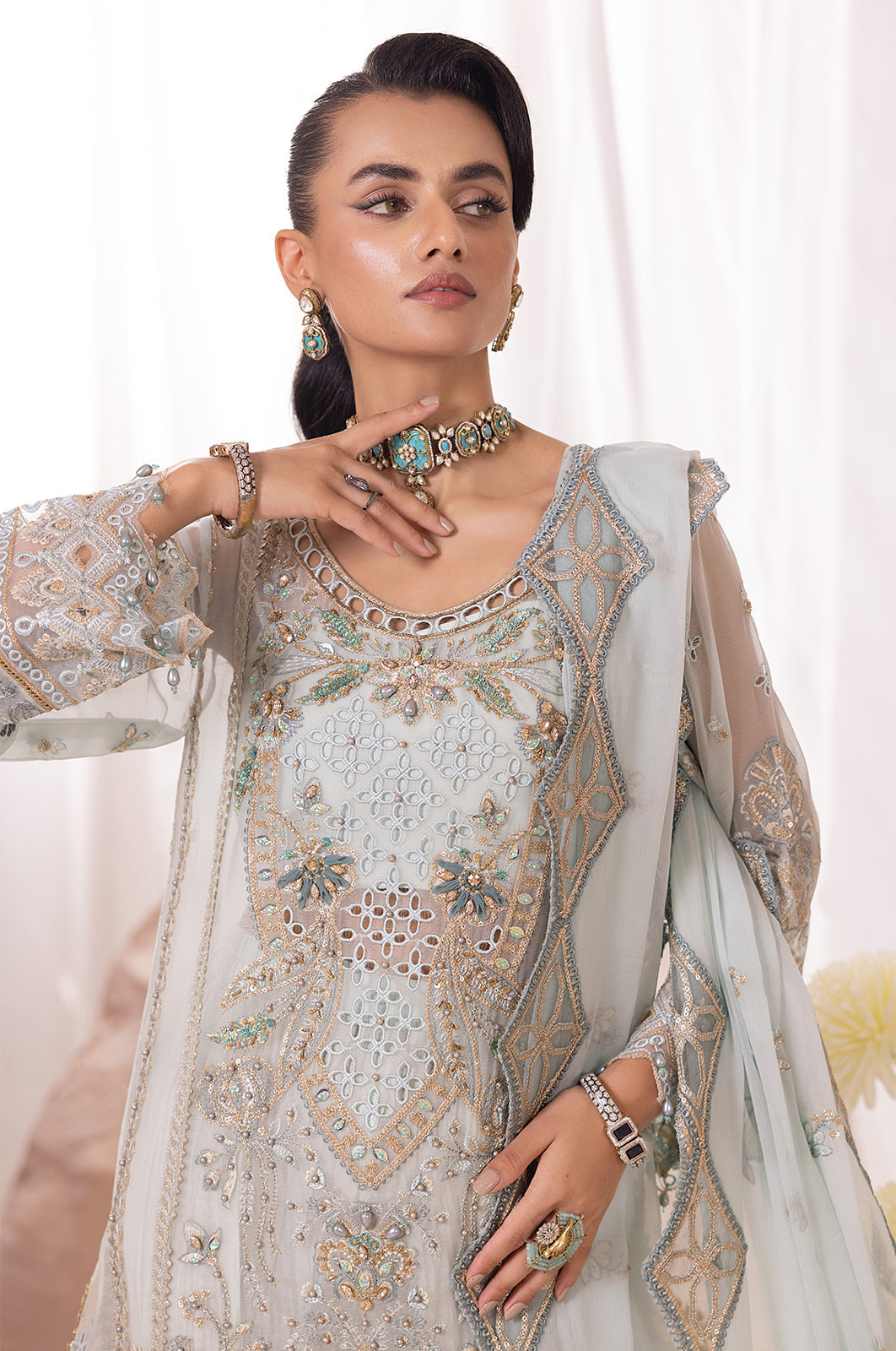 Diara Couture | Aaraish Formals | ASMAA - SF-13 - Official Diara Couture - Agha Fabrics UK