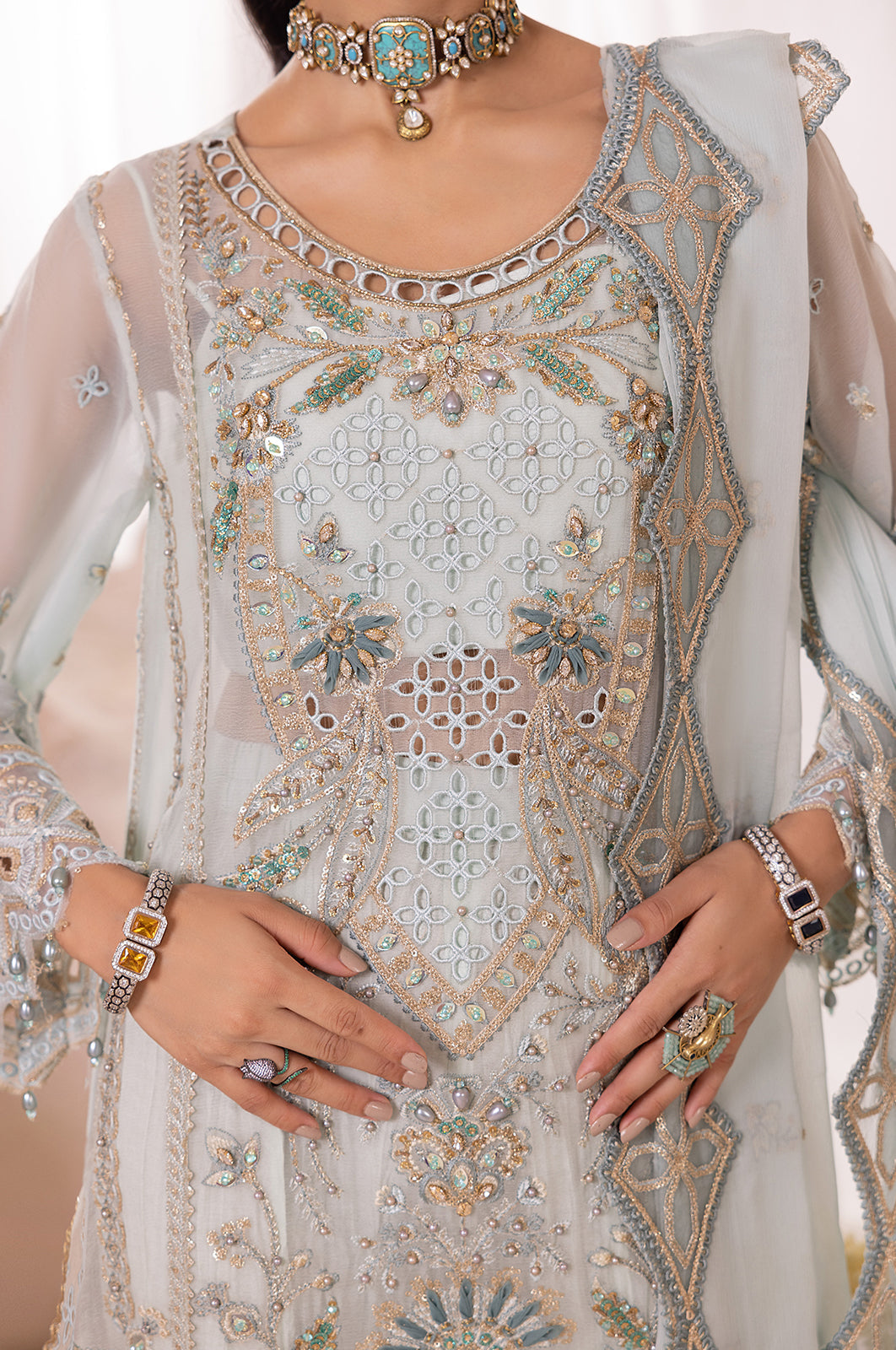 Diara Couture | Aaraish Formals | ASMAA - SF-13 - Official Diara Couture - Agha Fabrics UK