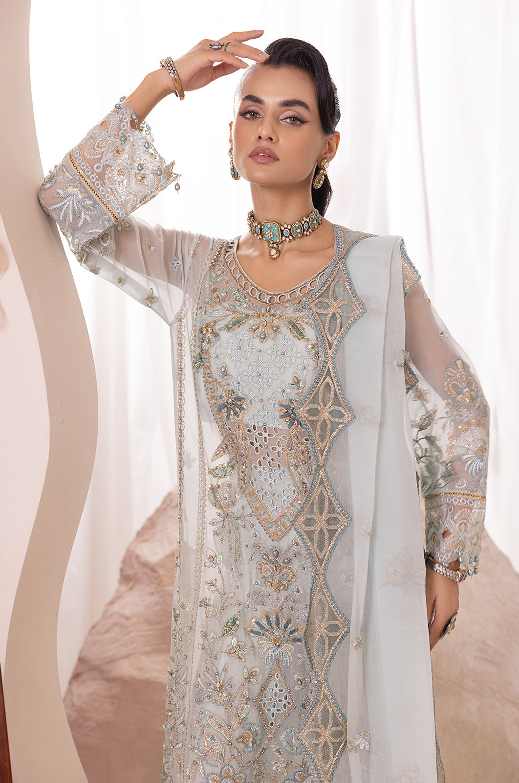 Diara Couture | Aaraish Formals | ASMAA - SF-13 - Official Diara Couture - Agha Fabrics UK