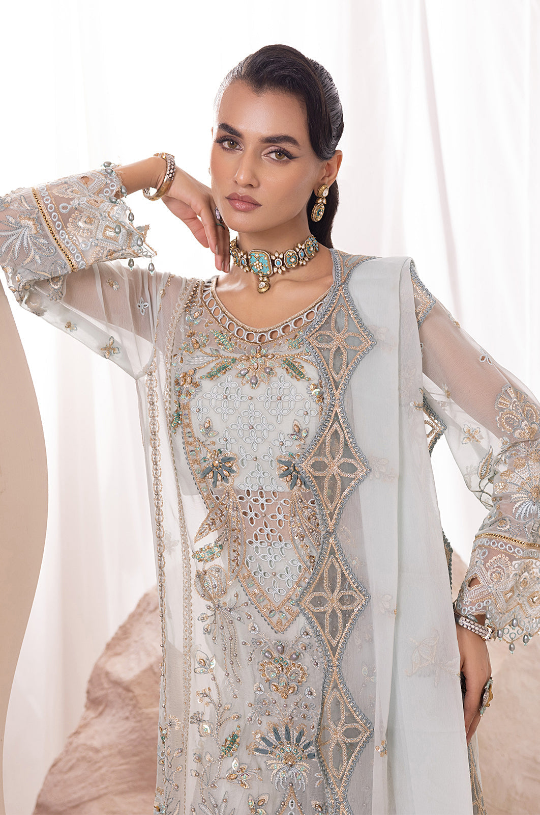 Diara Couture | Aaraish Formals | ASMAA - SF-13 - Official Diara Couture - Agha Fabrics UK