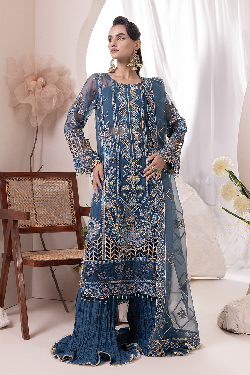 Diara Couture | Aaraish Formals | YESRA - US-647 - Official Diara Couture - Agha Fabrics UK